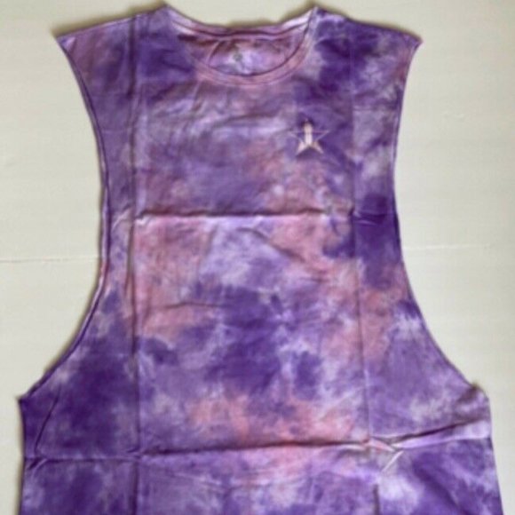 ⭐️SUMMER SALE⭐️ JEFFREE STAR Purple Tie Dye Tank Top Shirt - Size 2XL New in Pkg - Picture 2 of 10